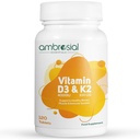 Vitamin D3 & K2 Tablets 4000IU - 120 Tablets