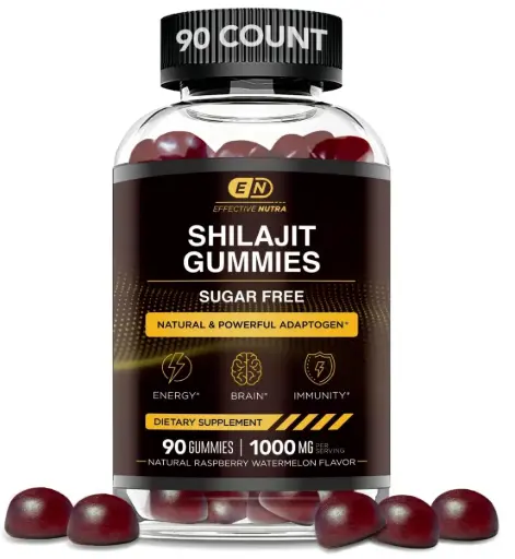 SHILAJIT GUMMIES WITH CHAGA 